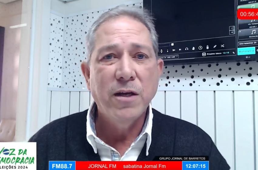  Candidatura única em Barretos enfrenta obstáculos políticos, afirma Odair Silva