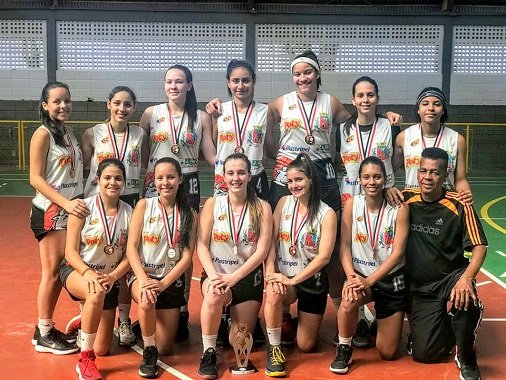  Basquete Feminino de Barretos conquista medalha de bronze nos Jogos Regionais