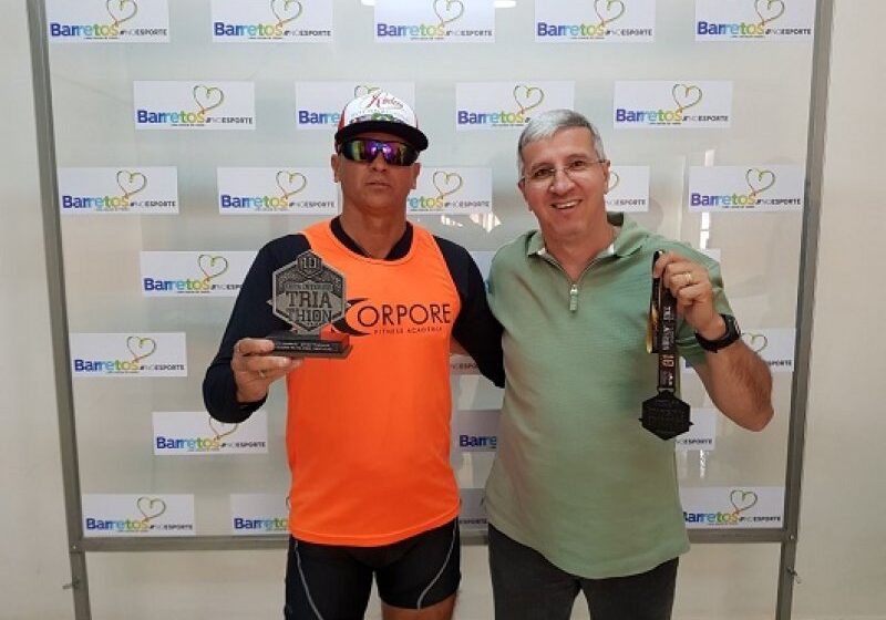  Ciclista conquista troféu na Copa Interior de Triathlon