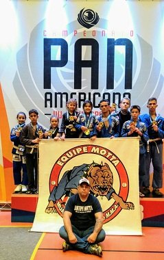  Equipe Motta faz oito campeões Pan-americanos de Jiu-Jitsu