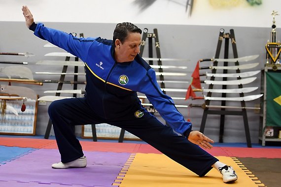  Mestre de Kung-Fu recebe homenagem no Salão Internacional da Fama