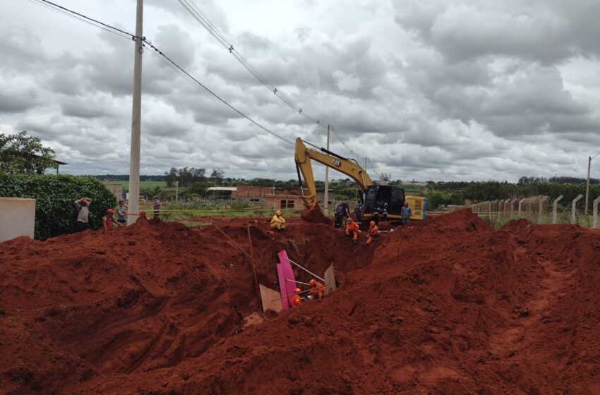  Homem morre soterrado enquanto trabalhava em obra da Prefeitura de Barretos