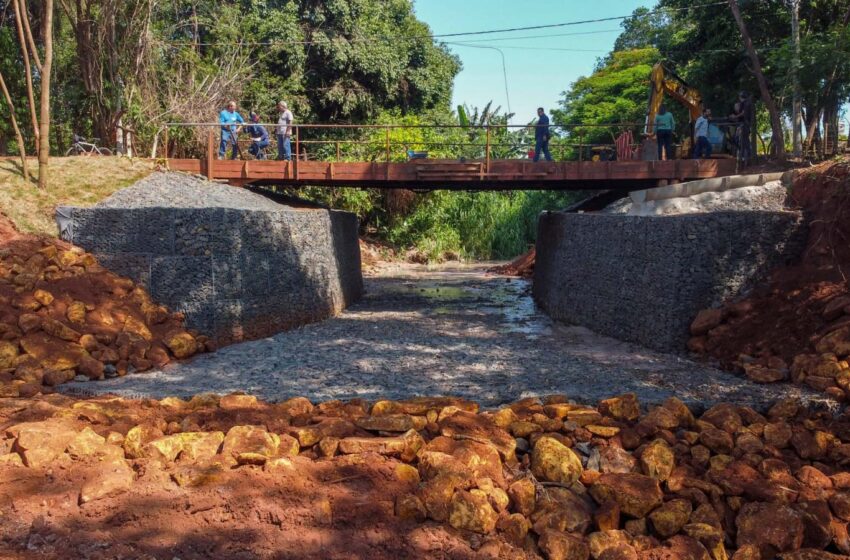  Prefeitura anuncia previsão de liberação da ponte da Estrada das Palmeiras