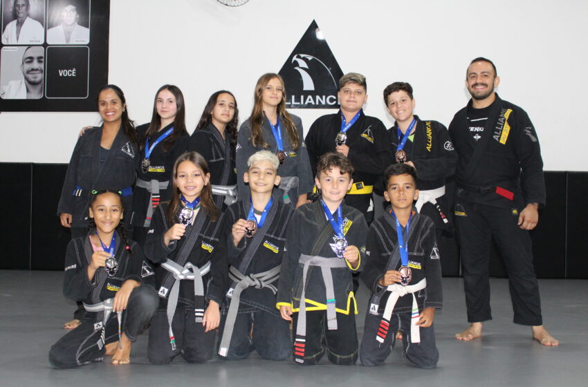  Equipe da Alliance conquista medalhas em campeonato de jiu-jitsu em Jaboticabal