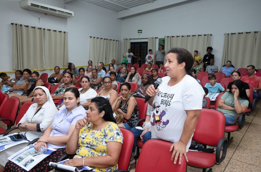  Prefeitura e Educandário Sagrados Corações promovem 1º Fórum Comunitário em conjunto habitacional Luis Spina