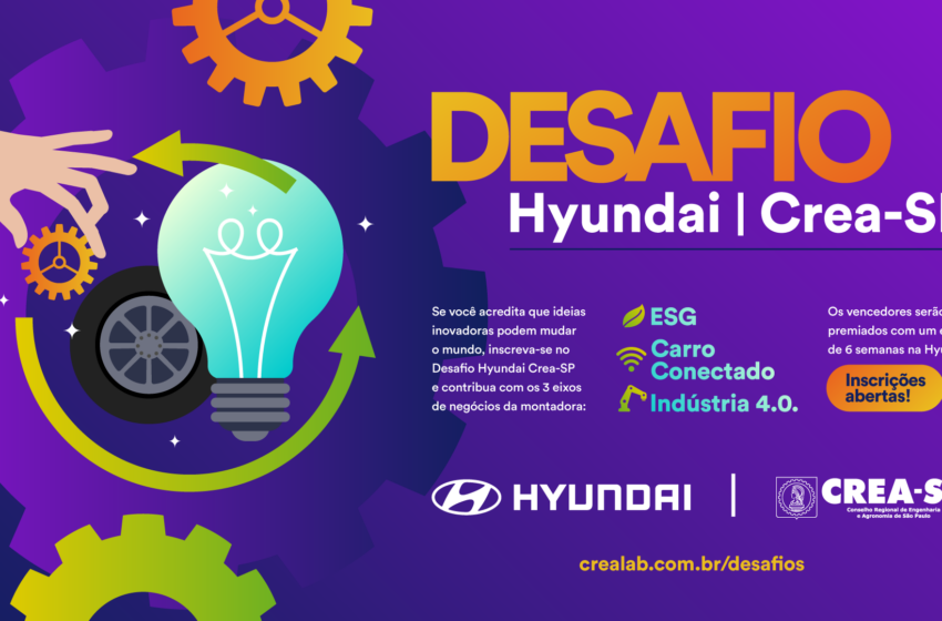  Hyundai e Crea-SP estendem prazo de inscrições para concurso de estágio