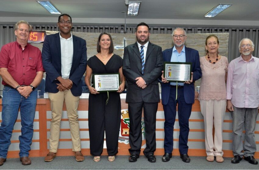  Ronaldo Marques e Ana Maria Mariano são homenageados com o Diploma do Mérito Cultural Luiz Carlos Arutin 2023