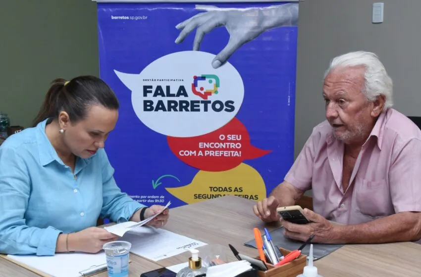  Programa “Fala Barretos” tem início com demandas nas áreas de meio ambiente e infraestrutura