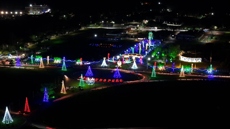  Parque do Peão de Barretos ganha decoração natalina