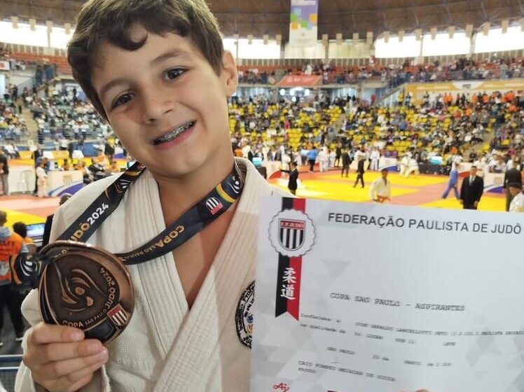  Barretense conquista medalha de bronze na Copa São Paulo de Judô