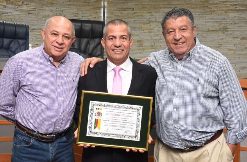  Luciano Tavares recebe Título de Cidadão Benemérito de Barretos