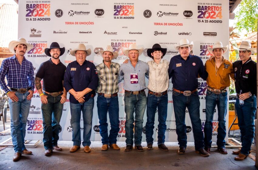  Coletiva de imprensa marca lançamento do 31º Barretos International Rodeo