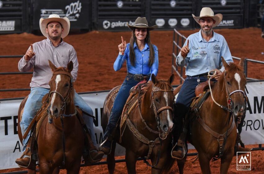  Trios conquistam vagas na primeira semifinal do Team Penning pelo International Rodeo