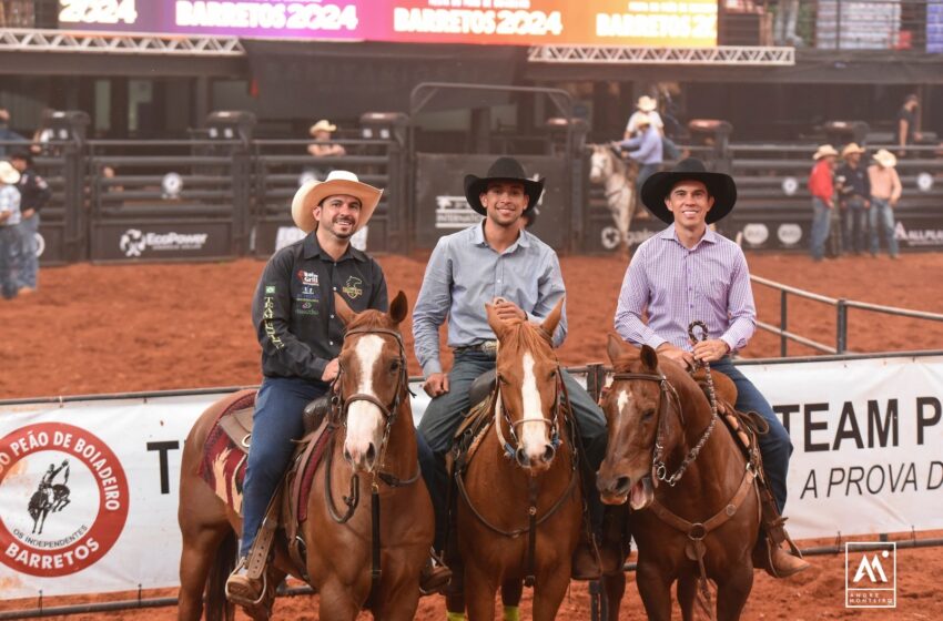  Semifinais definem trios classificados para as finais do Team Penning