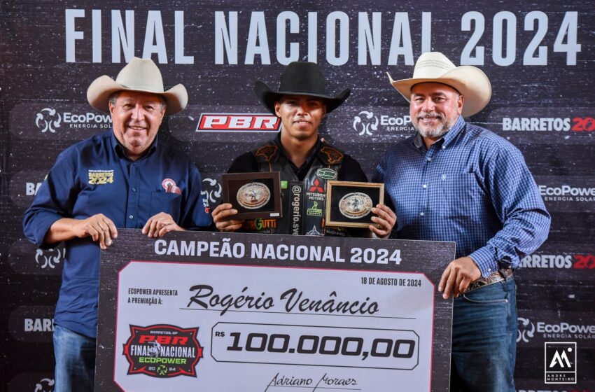  Festa do Peão: mato-grossense Rogério Venâncio é o campeão nacional da PBR Brazil