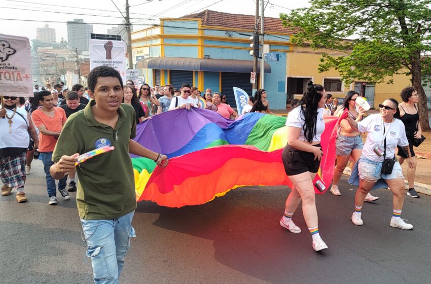  Parada teve cunho político