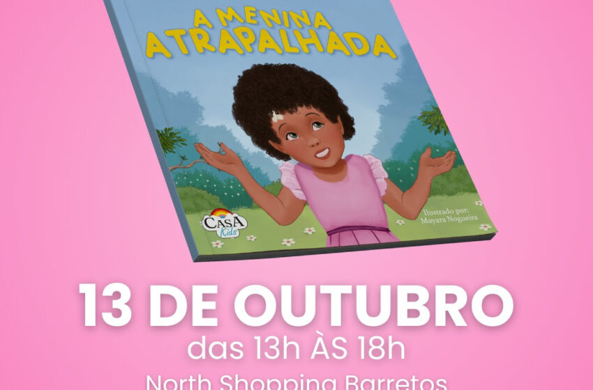  Lançamento de Livro Infantil Marca Comemorações da Semana das Crianças no North Shopping