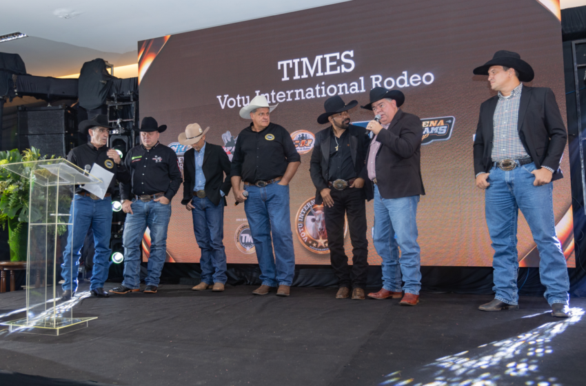  Votu International Rodeo anuncia atrações e montarias em touros com peões dos Estados Unidos