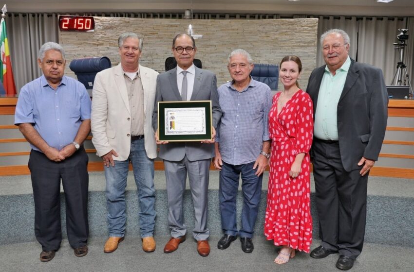  Presidente da APCD recebe título de Cidadão Honorário de Barretos