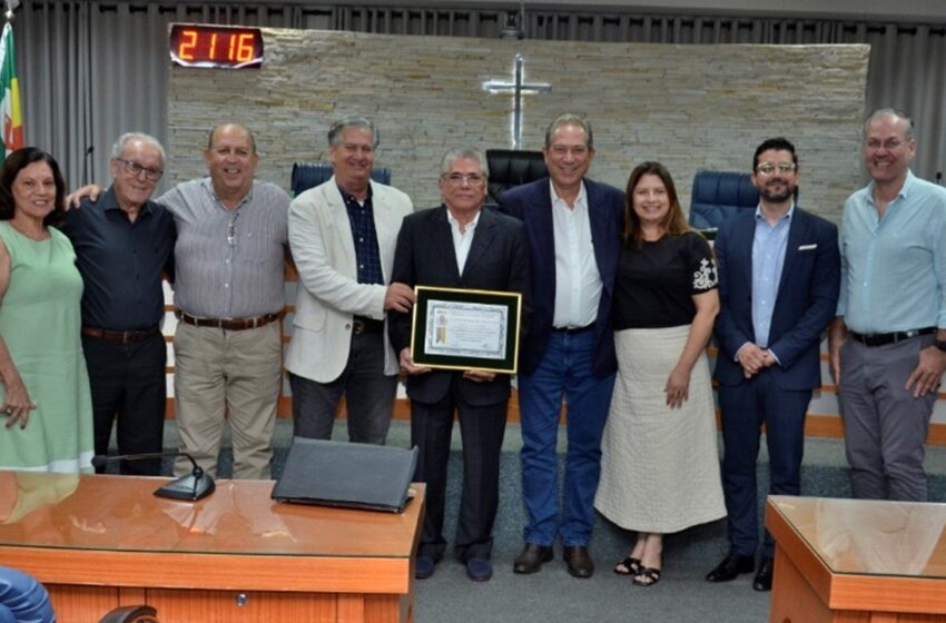  Empresário José Marques de Lima Júnior recebe título de Cidadão Honorário de Barretos