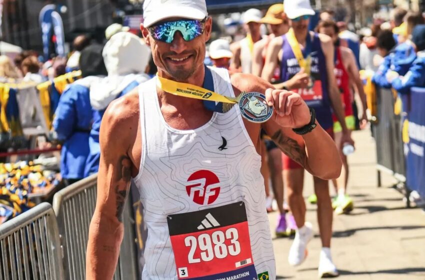  Brasileiro conquista 5º lugar na Maratona de Boston e recebe homenagem do Legislativo de Barretos
