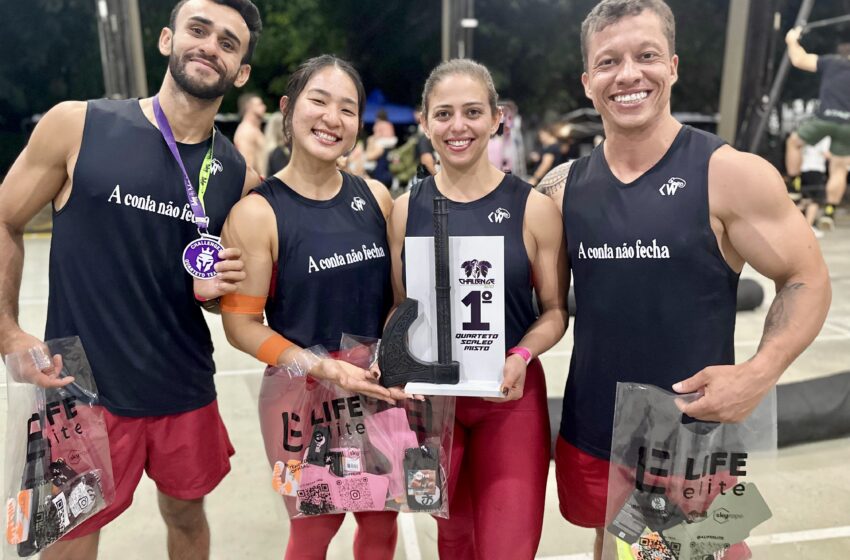  Barretenses conquistam ouro no Campeonato Challenge 300 de CrossFit em Marília