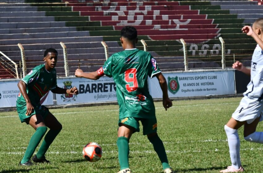  Barretos se destaca nas categorias de base com vitórias e empate em rodada intensa