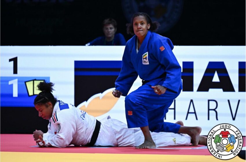  Judoca Karol Gimenes fica em 7º lugar no Campeonato Mundial de Judô