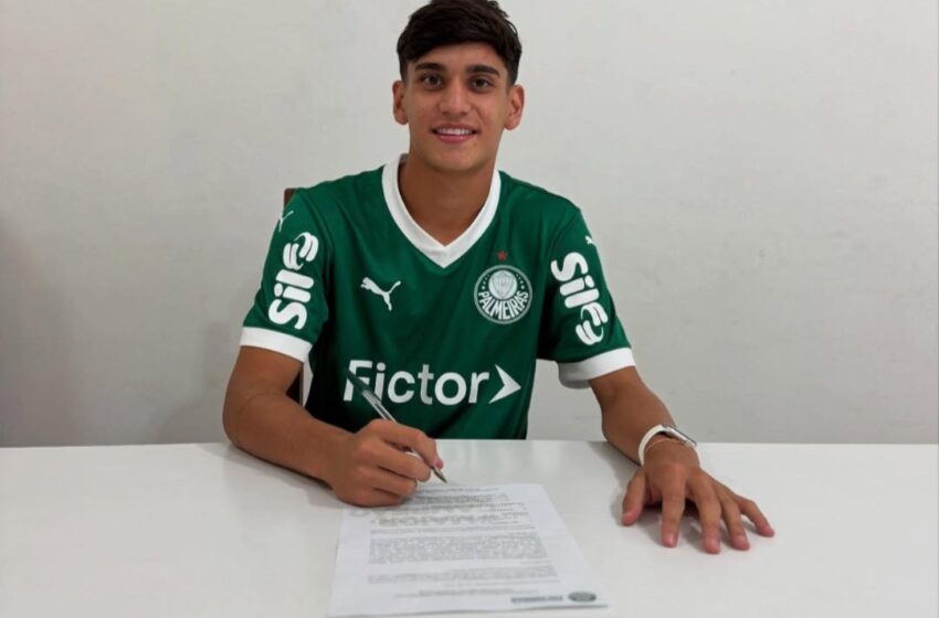  Atleta do Barretos Esporte Clube assina contrato com o Palmeiras