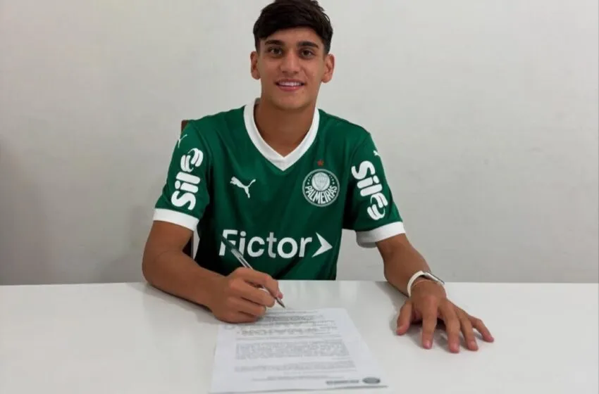  Atleta do Barretos Esporte Clube assina contrato com o Palmeiras