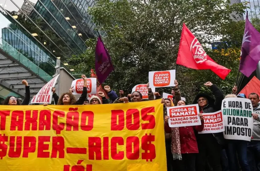 Plebiscito popular mobiliza Barretos em defesa da taxação das grandes fortunas e do fim da escala 6×1