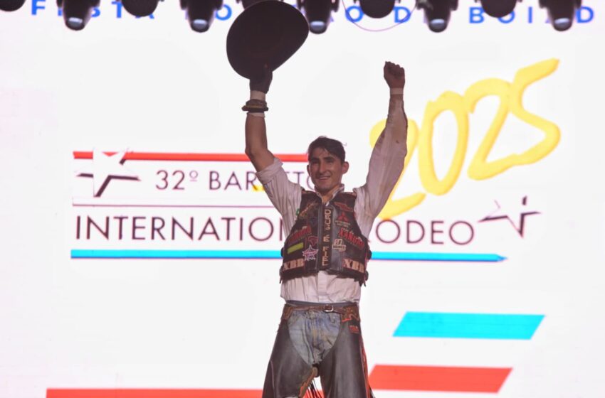 Vitor Dias é campeão invicto do 32º Barretos International Rodeo