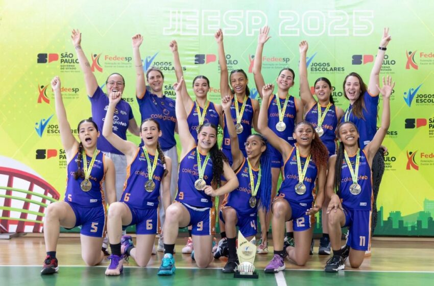 Basquete feminino de Barretos vence Jogos Escolares de SP e garante vaga no Brasileiro