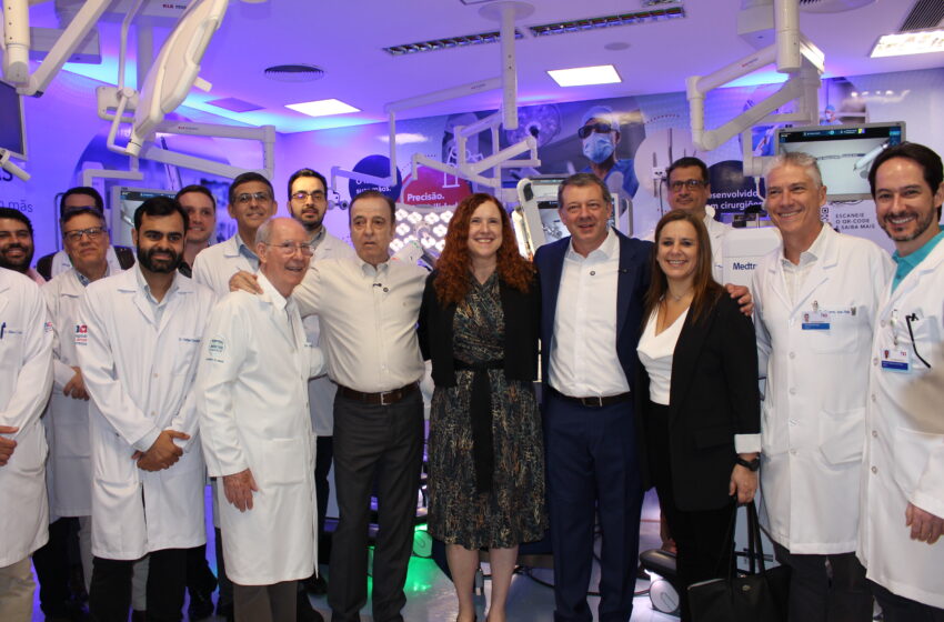  Hospital de Amor e Medtronic inauguram centro de cirurgia robótica no IRCAD Barretos e marcam novo avanço na medicina brasileira