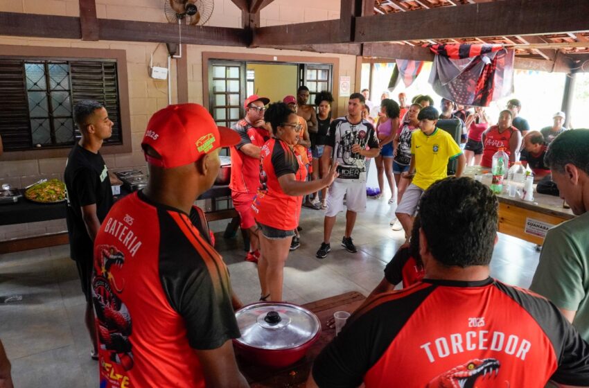 Almoços comunitários do Atlético da Vila Diva fortalecem união e tradição no bairro