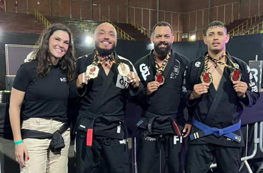  Atletas de Barretos conquistam cinco medalhas no SP Open de Jiu-Jítsu