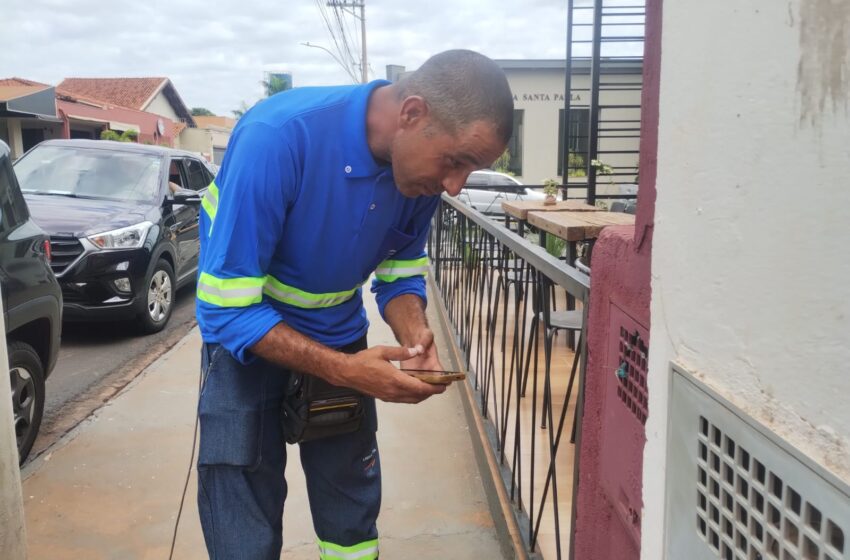  SAAE Barretos aplica multas por falta de acesso a medidores de água