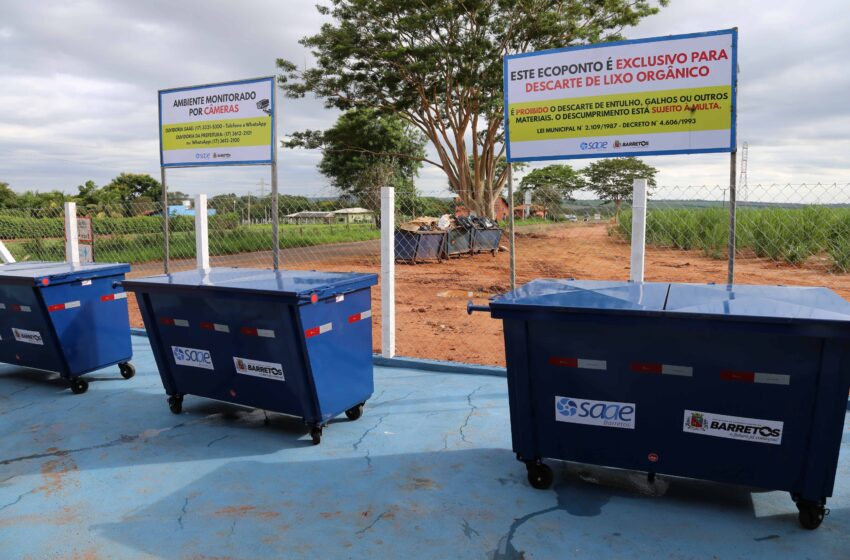  Barretos inaugura Ecoponto Rural e amplia destinação correta de resíduos na zona rural