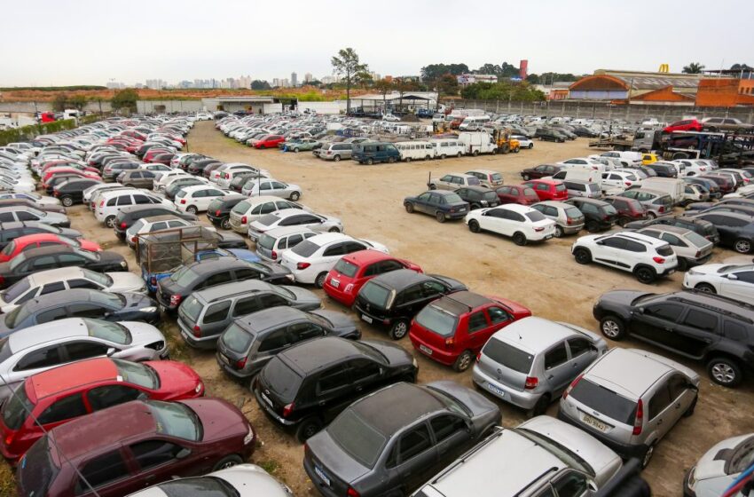  Detran-SP realiza leilão com carros a partir de R$ 1,2 mil e motos por R$ 600 na região