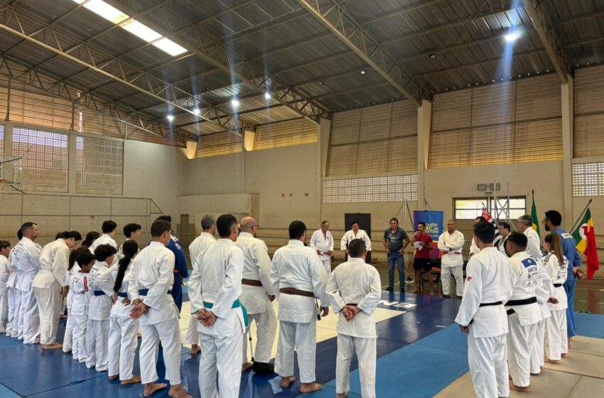  Judoca paralímpico Antônio Tenório participa de evento do Circuito Sesc de Esportes em Barretos