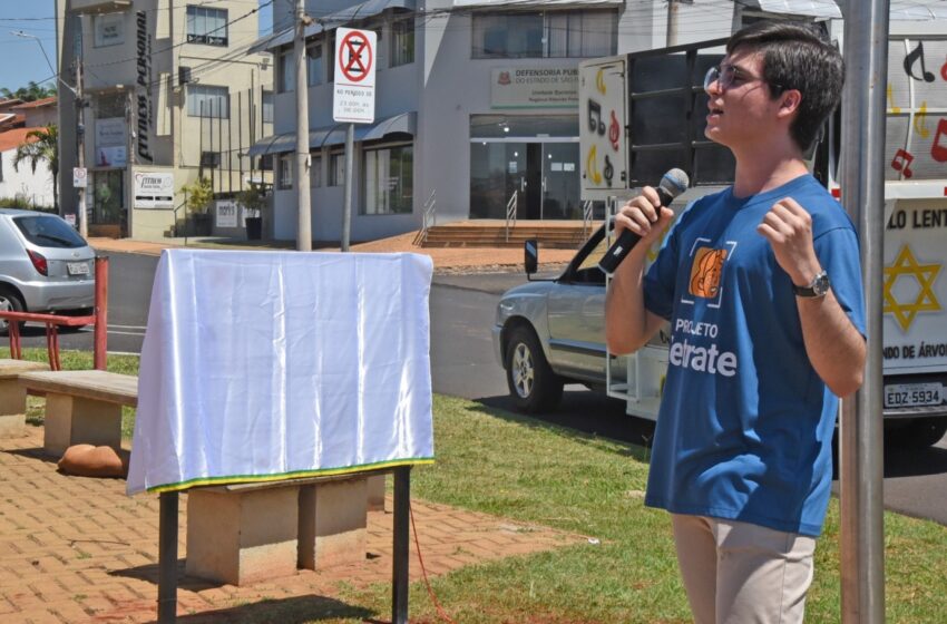  Barretos inaugura Solmáforo no Parque dos Lagos para alertar sobre riscos da radiação UV