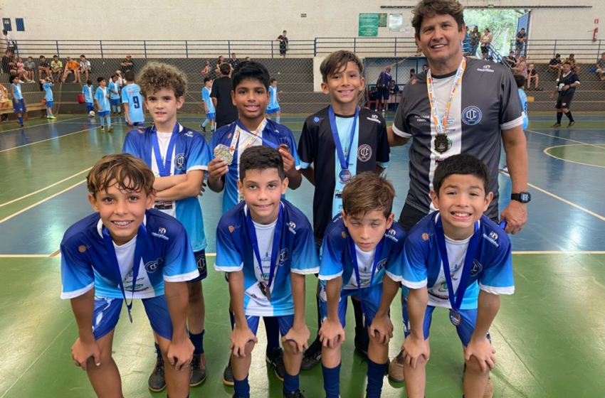  Base do futsal de Barretos conquista títulos na Copa Colina
