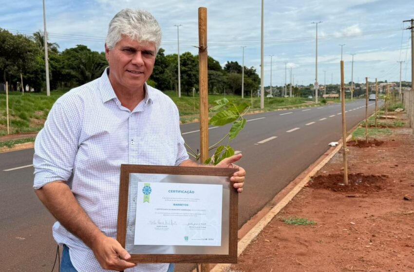  Barretos conquista certificação no Programa Município VerdeAzul e alcança 23ª colocação no Estado