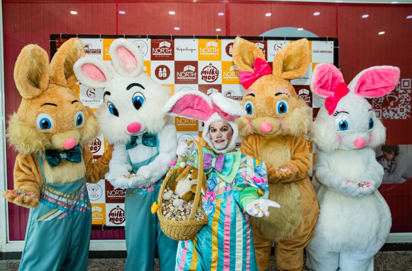  North Shopping inicia programação de Páscoa com chegada do Coelho