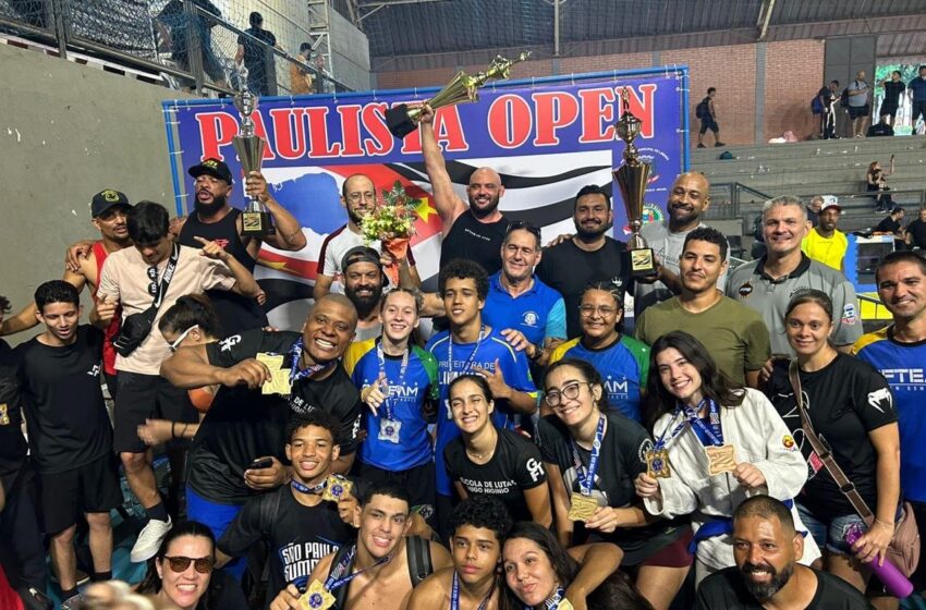  Equipe de Barretos conquista ouro e garante título por equipes em competição de jiu-jitsu