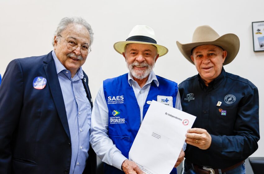  Presidente Lula recebe convite oficial para a 71ª Festa do Peão