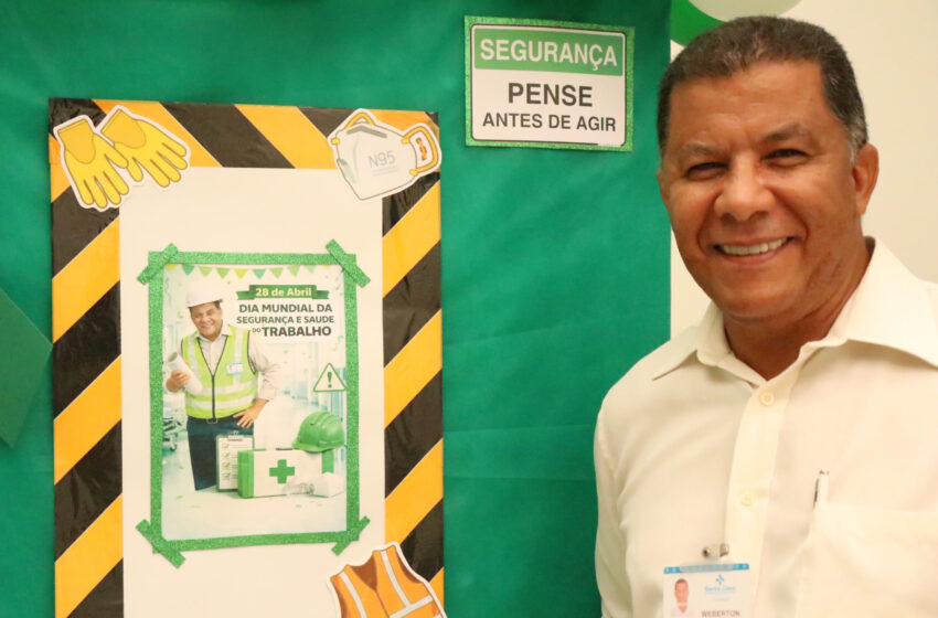  Santa Casa de Barretos promove ação sobre segurança no ambiente de trabalho
