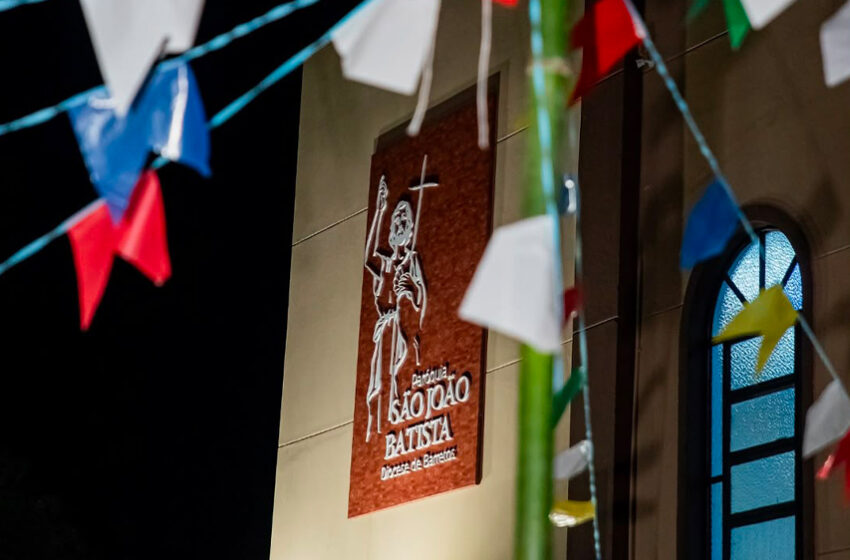  Festa de São João Batista retoma programação hoje (24) com missa, shows e transmissão de futebol
