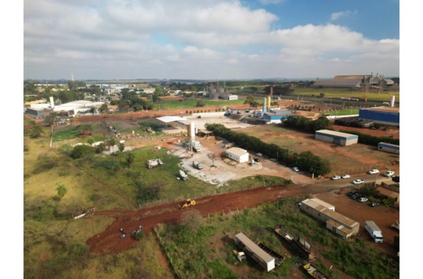  Obras de pavimentação e drenagem começam no Distrito Industrial II