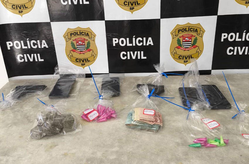  Polícia Civil prende dois suspeitos por tráfico de drogas durante operação
